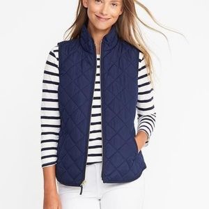 Old Navy | Quilted Vest | Navy